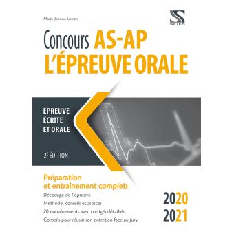 Concours AQ-AP l'épreuve orale 2020-2021