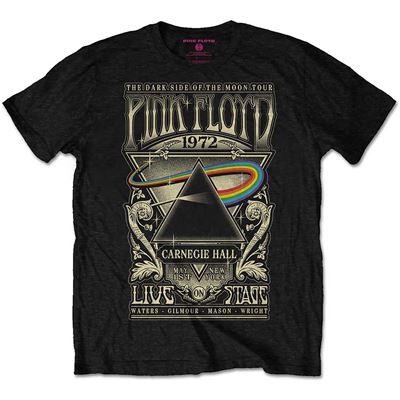 T-Shirt Pink Floyd Carnegie Hall Poster