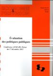 Evaluation des politiques publiques