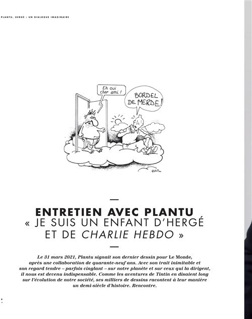 Magazine Géo Tintin C'est l'aventure hors-série N°2, Hergé et Plantu un  Dialogue imaginaire - Beaux-Livres