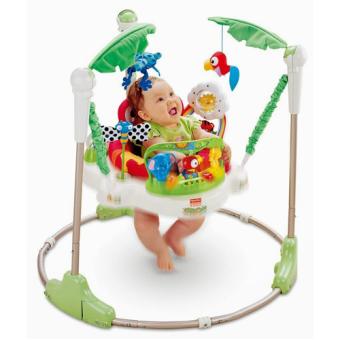 trotteur jumperoo de la jungle fisher price