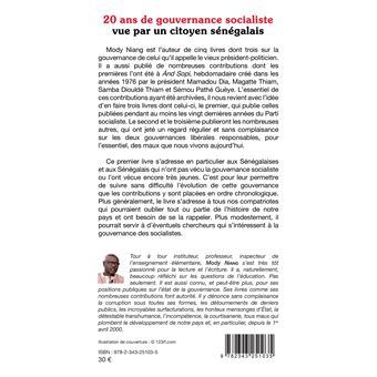 20 ans de gouvernance socialiste vue par un citoyen sénégalais