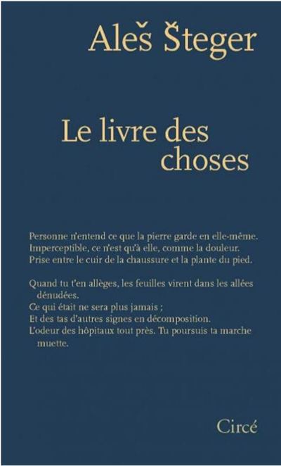 Le livre des choses
