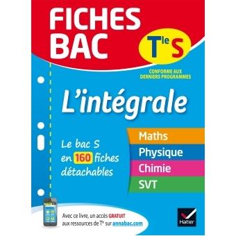 Fiches Bac L Integrale Tle S Le Bac S En 160 Fiches De Revision Broche Isabelle Bednarek Maitrepierre Nathalie Benguigui Arnaud Mamique Achat Livre Fnac
