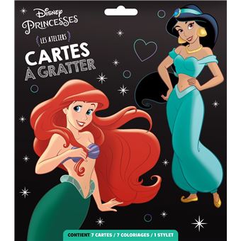 DISNEY PRINCESSES - Pochette Cartes à gratter
