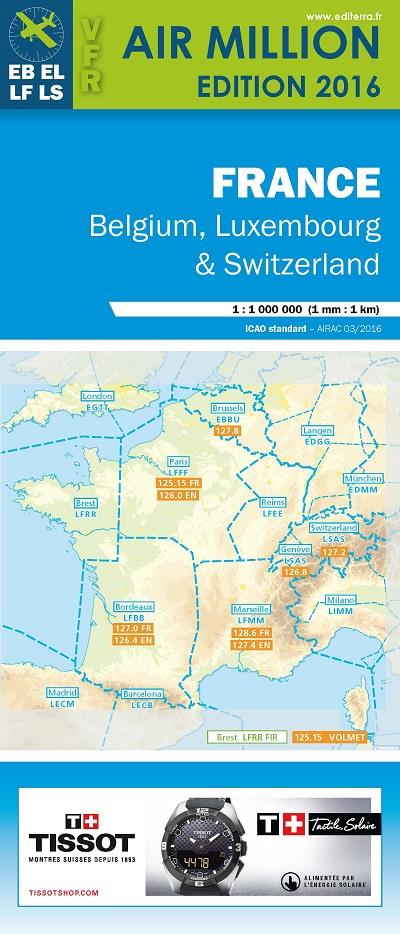 France, Belgium, Luxembourg & Switzerland 2016