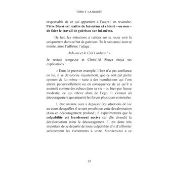 Quête de l'infini par les sons et la Lumière, Tome 3 : La Beauté