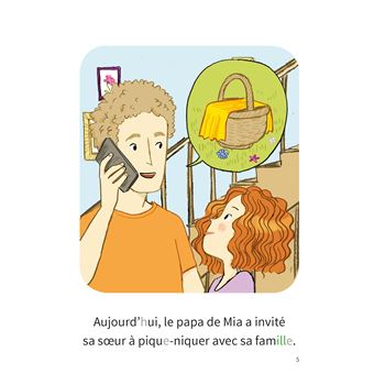 Premières lectures autonomes Montessori Niveau 3 - Le pique-nique avec Bertille