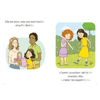 Premières lectures autonomes Montessori Niveau 3 - Le pique-nique avec Bertille