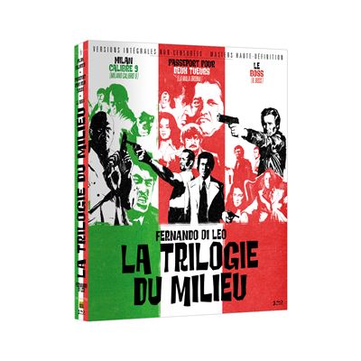Coffret Fernando Di Leo : La Trilogie du milieu Blu-ray