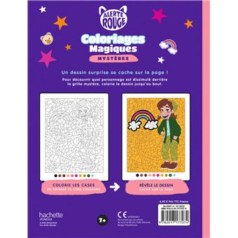 ALERTE ROUGE - Coloriages Magiques - Mystères - Disney Pixar