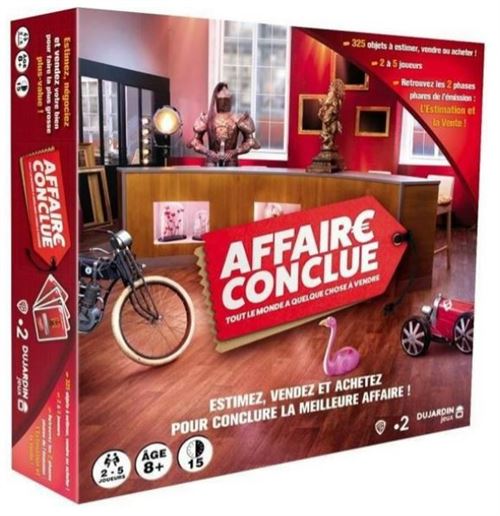 DUJARDIN - AFFAIRE CONCLUE - jeu de societe