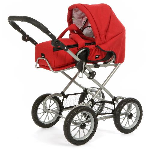 Brio 24891318 Poussette Combi 3 En 1 Rouge
