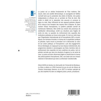 Francophonie et justice