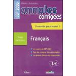 Annales corrigées Vuibert BEP Français