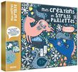 Mon coffret d'artiste - mes créations en strass et paillettes - monde féérique