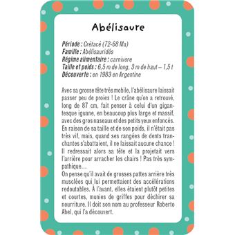 52 cartes pour tout savoir sur les dinosaures