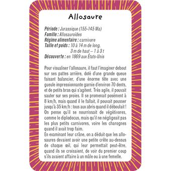 52 cartes pour tout savoir sur les dinosaures