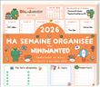 Ma semaine organisée 2026 avec Niniwanted