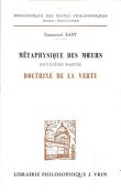 Metaph.moeurs,2:doctrine vertu