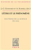 L'être et le phénomène