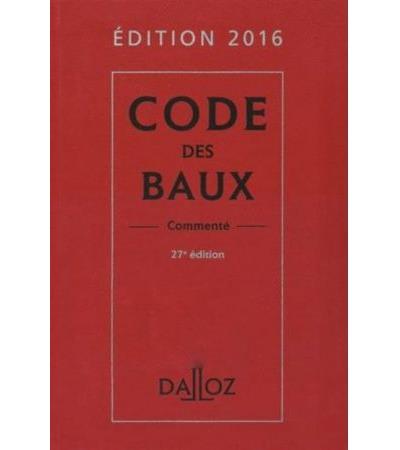 Code des baux, commenté