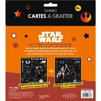STAR WARS - Les Ateliers Disney -  Cartes à gratter