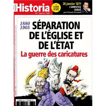 1880-1905, Séparation de l'Eglise et de l'Etat