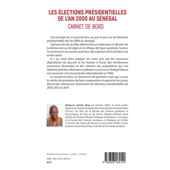 Les élections présidentielles de l'an 2000 au Sénégal
