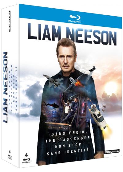 Coffret Liam Neeson 4 Films Blu-ray