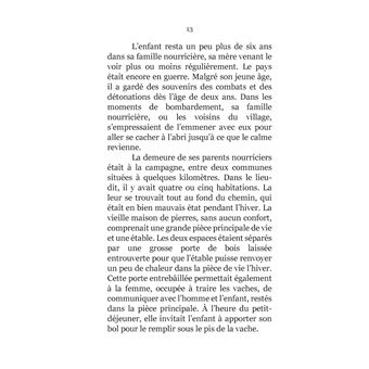 De l'enfant écorché à l'adulte résilient. 1943-2023