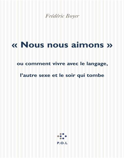 Nous nous aimons