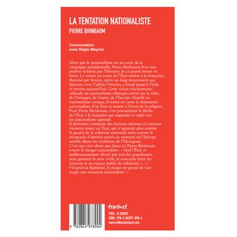 La tentation nationaliste