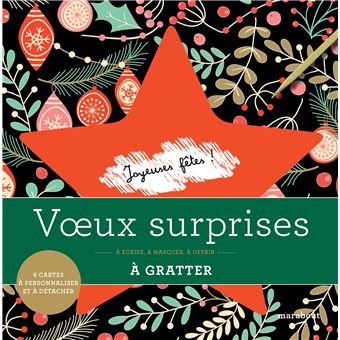 Livre à gratter Voeux surprises