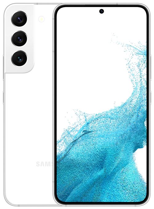 Samsung Galaxy S22+ - 5G smartphone - double SIM - RAM 8 Go / Mémoire interne 128 Go - OLED display - 6.6"" - 2340 x 1080 pixels (120 Hz) - 3 x caméras arrière 50 MP, 12 MP, 10 MP - front camera 10 MP - blanc fantôme État correct - Samsung reconditionné disponible sur Fnac