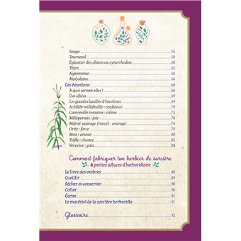 L'herboristerie de la petite sorcière