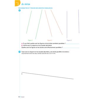 Cap Maths CM2 Éd. 2021 - Cahier de Géométrie-Mesure