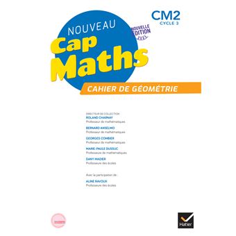 Cap Maths CM2 Éd. 2021 - Cahier de Géométrie-Mesure