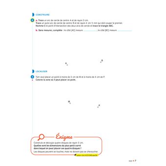 Cap Maths CM2 Éd. 2021 - Cahier de Géométrie-Mesure