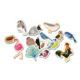 Ma pochette de gommettes - 100 oiseaux