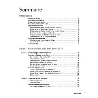 Excel 2019 Pour les Nuls, 2e