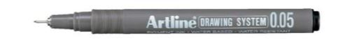 Artline Tekenpen 0.05 Zwart