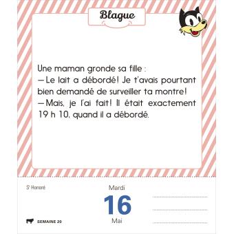 CALENDRIER ALMANIAK BLAGUES POUR RIRE EN FAMILLE 2023 : 1 BLAGUE PAR JOUR