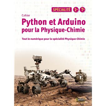 Python et Arduino pour la Physique-Chimie Lycée Spécialité