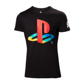 Tee-shirt PlayStation Logo Classique Homme Taille L