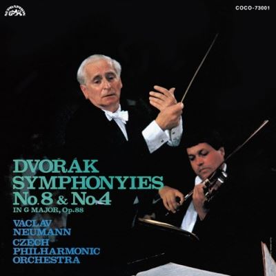 Dvorak symphonies nos 8 and 4 l