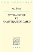 Psychanalyse et analytique du Dasein