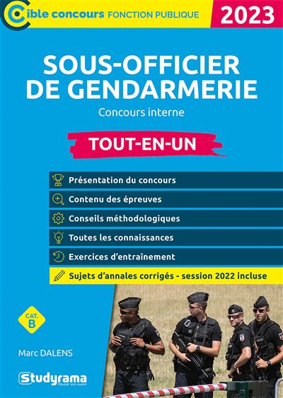 Sous-officier de gendarmerie - Concours interne