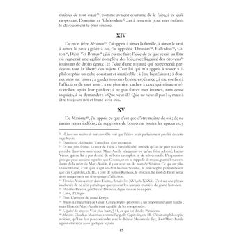 Pensées pour moi-même préfacé par Alain Maufinet