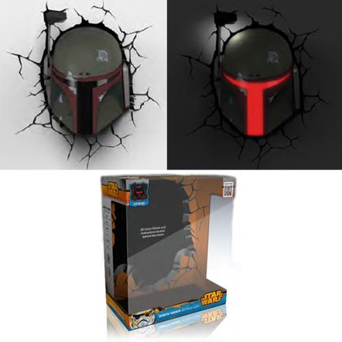 Lampe décorative Boba Fett Star Wars 3D Light
